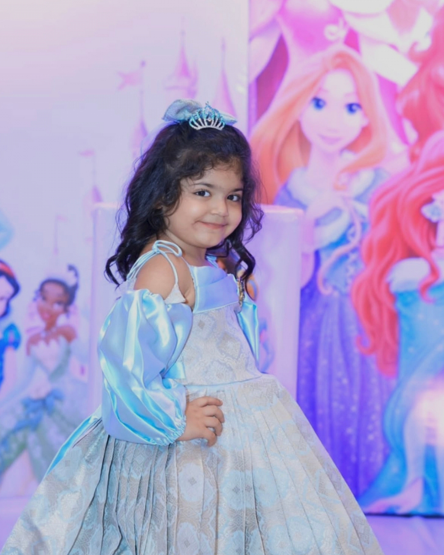 Aqua Princess Twirl Dress