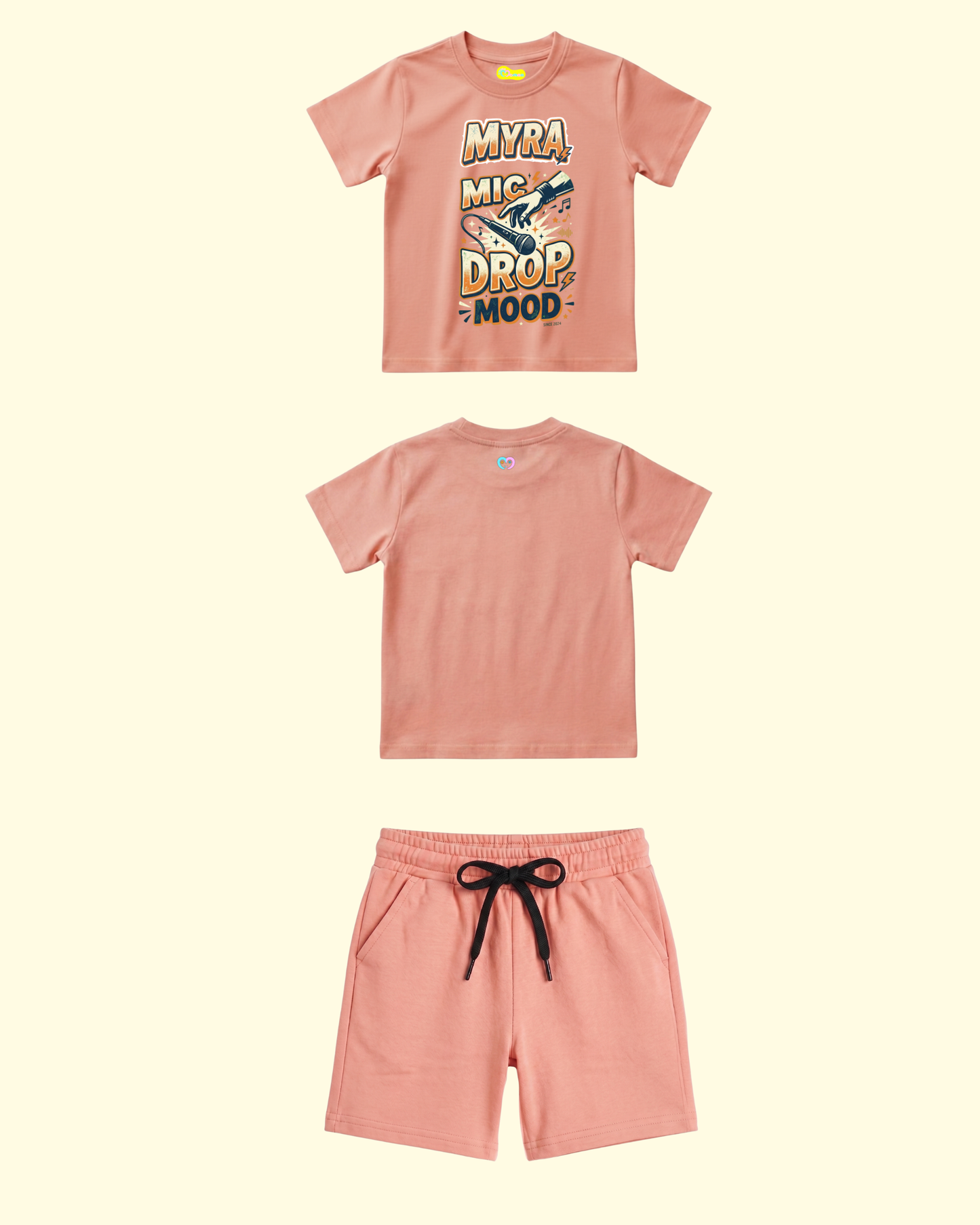 Mic Drop Mood Personalised Co-Ord Set