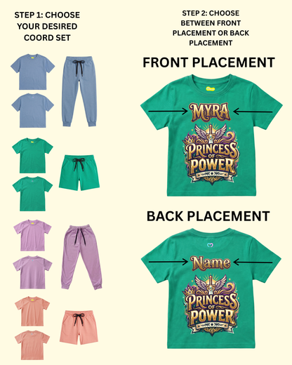 Princess of Power Personalised Co-Ord Set