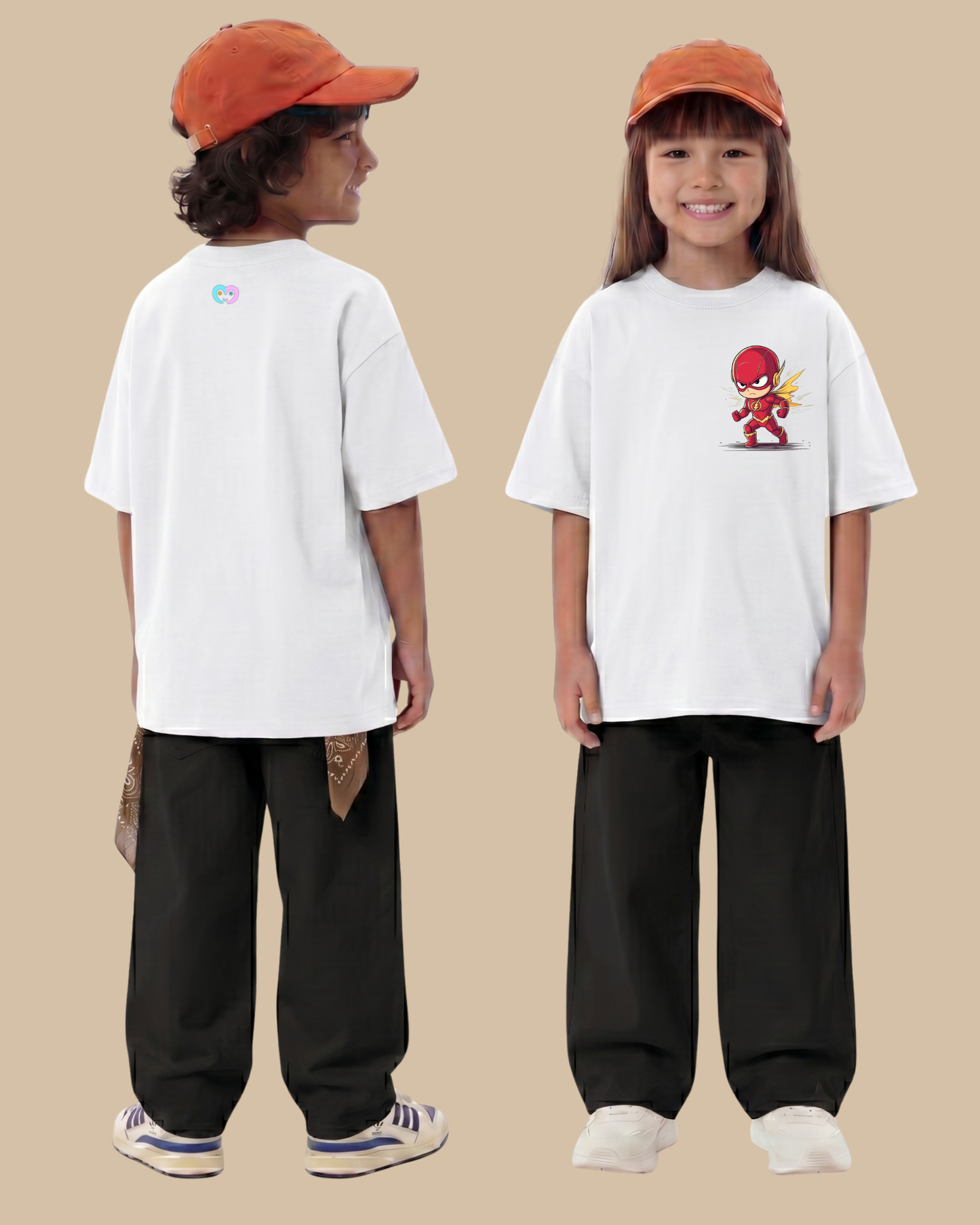 Super Kid League T-Shirt in White Color by Creative Momaa