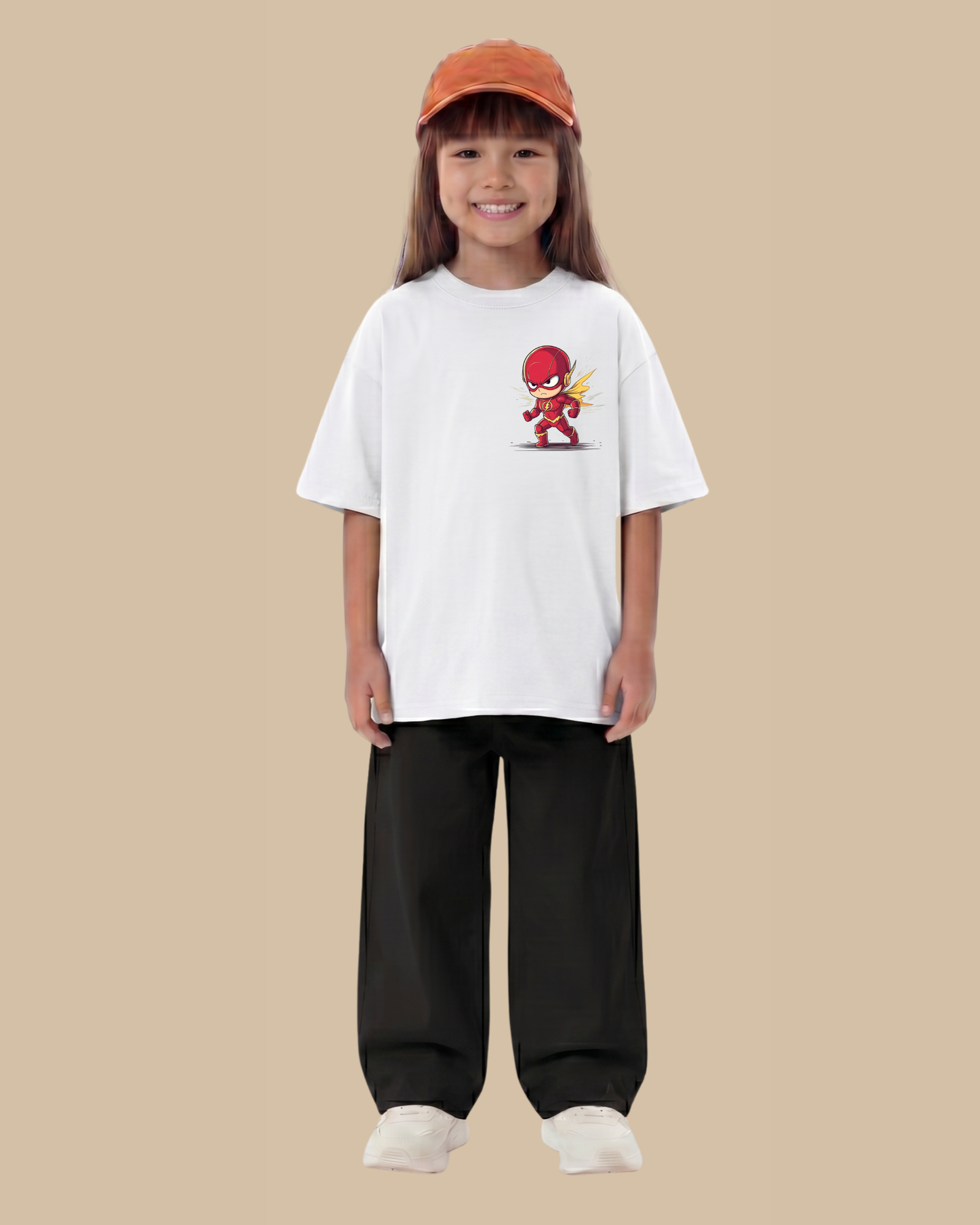 Super Kid League T-Shirt in White Color by Creative Momaa