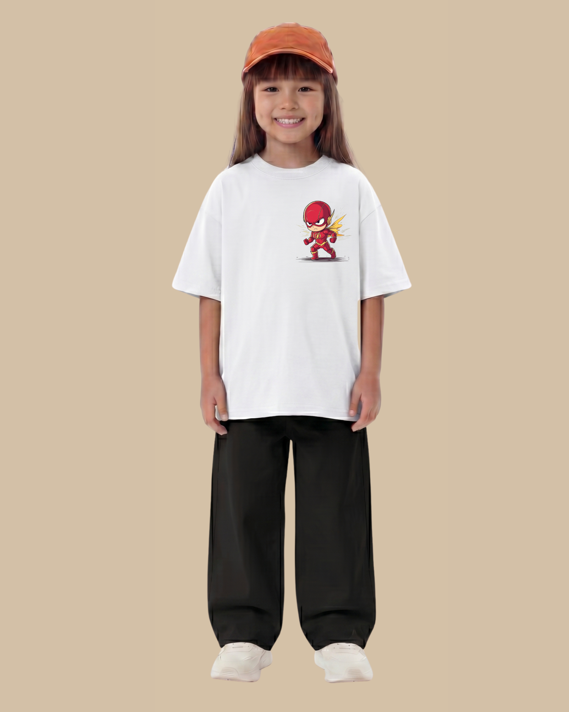 Super Kid League T-Shirt in White Color by Creative Momaa