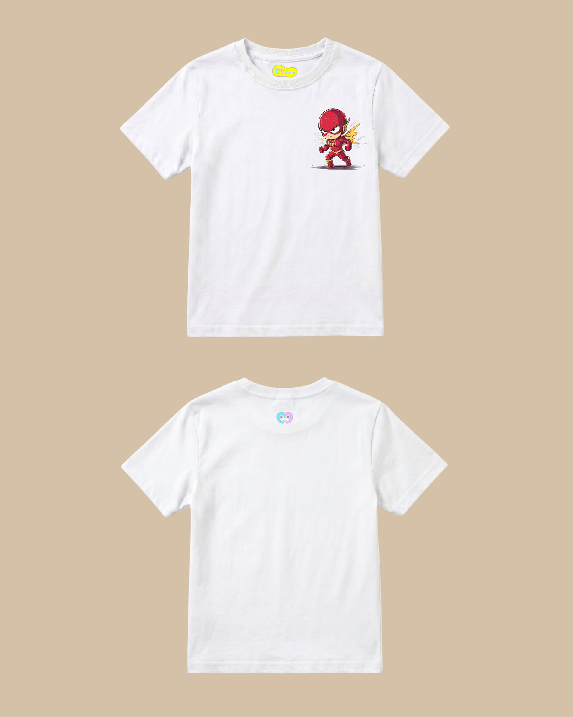 Super Kid League T-Shirt in White Color by Creative Momaa
