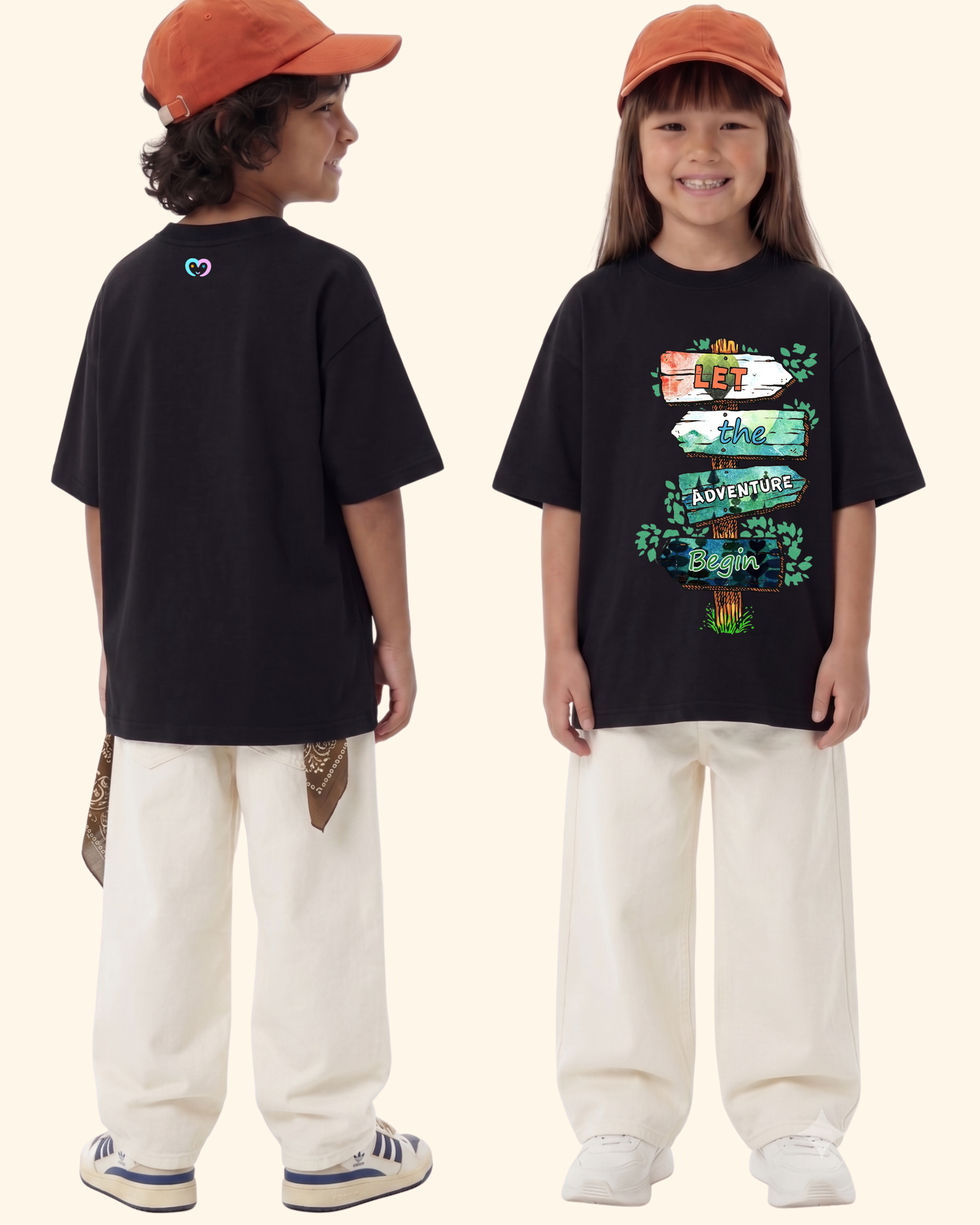 Vacation Mode Kids T-Shirt in Black Color by Creative Momaa