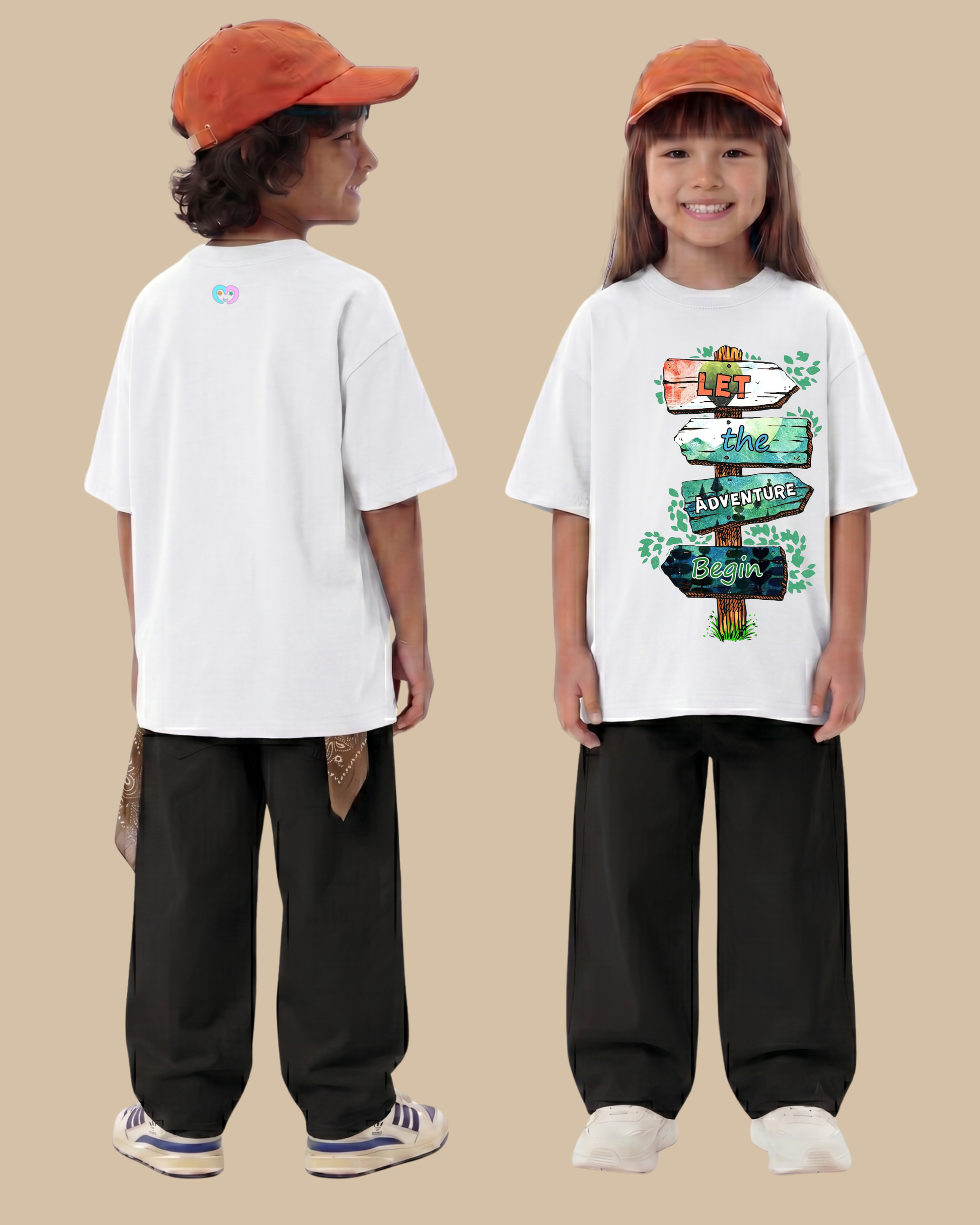 Vacation Mode Kids T-Shirt in White Color by Creative Momaa