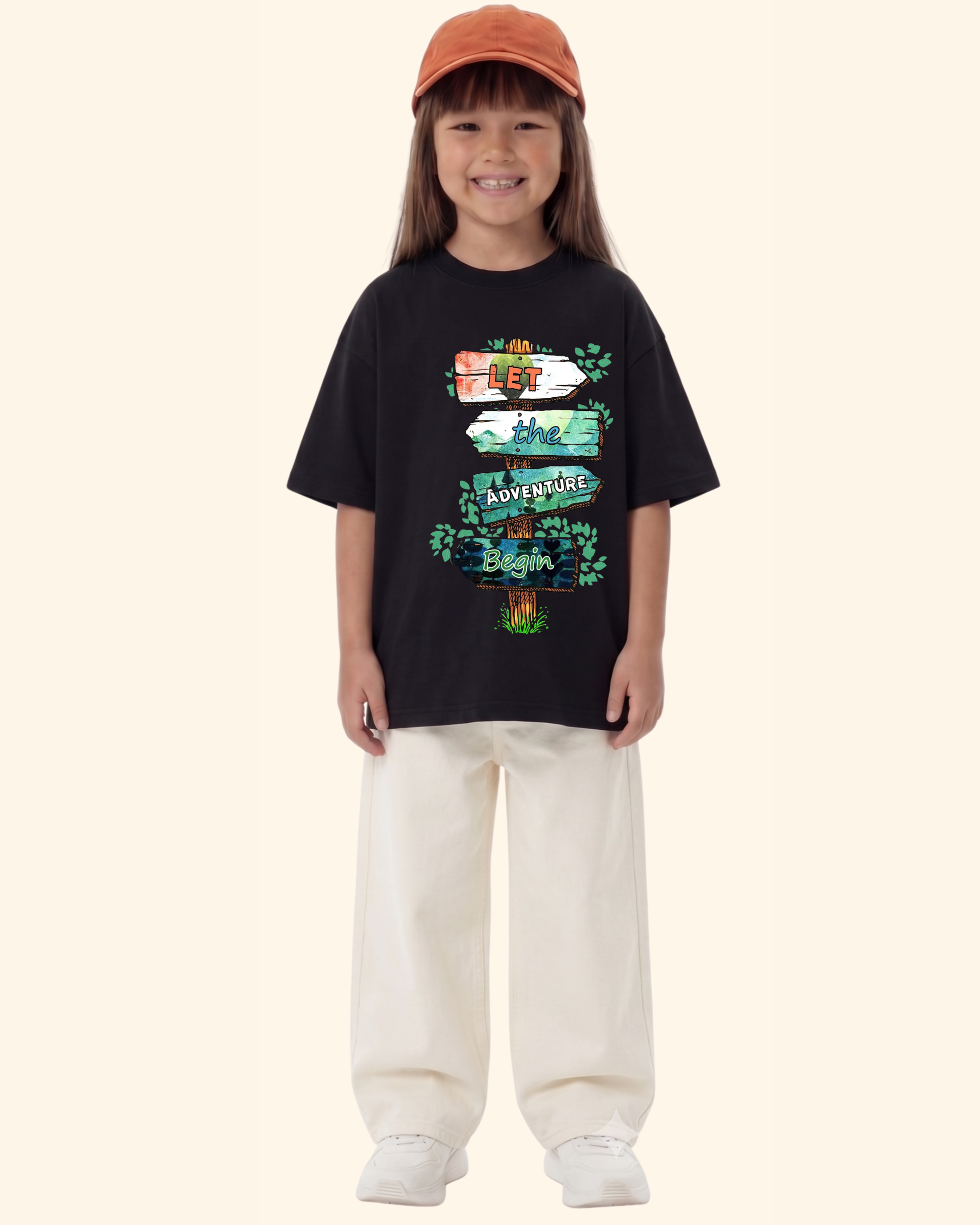 Vacation Mode Kids T-Shirt in Black Color by Creative Momaa