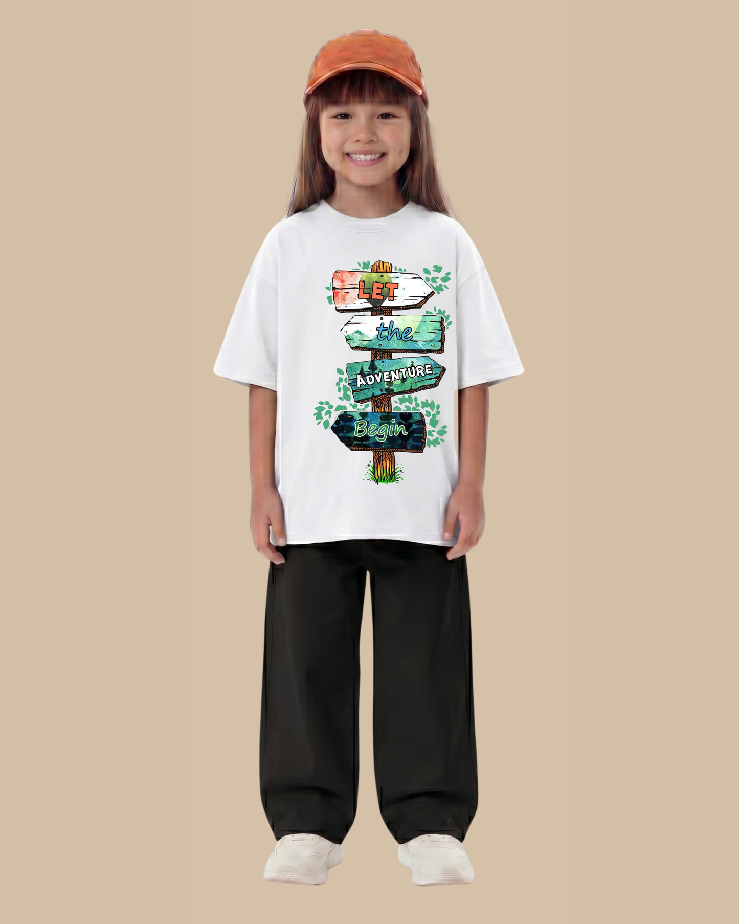 Vacation Mode Kids T-Shirt in White Color by Creative Momaa