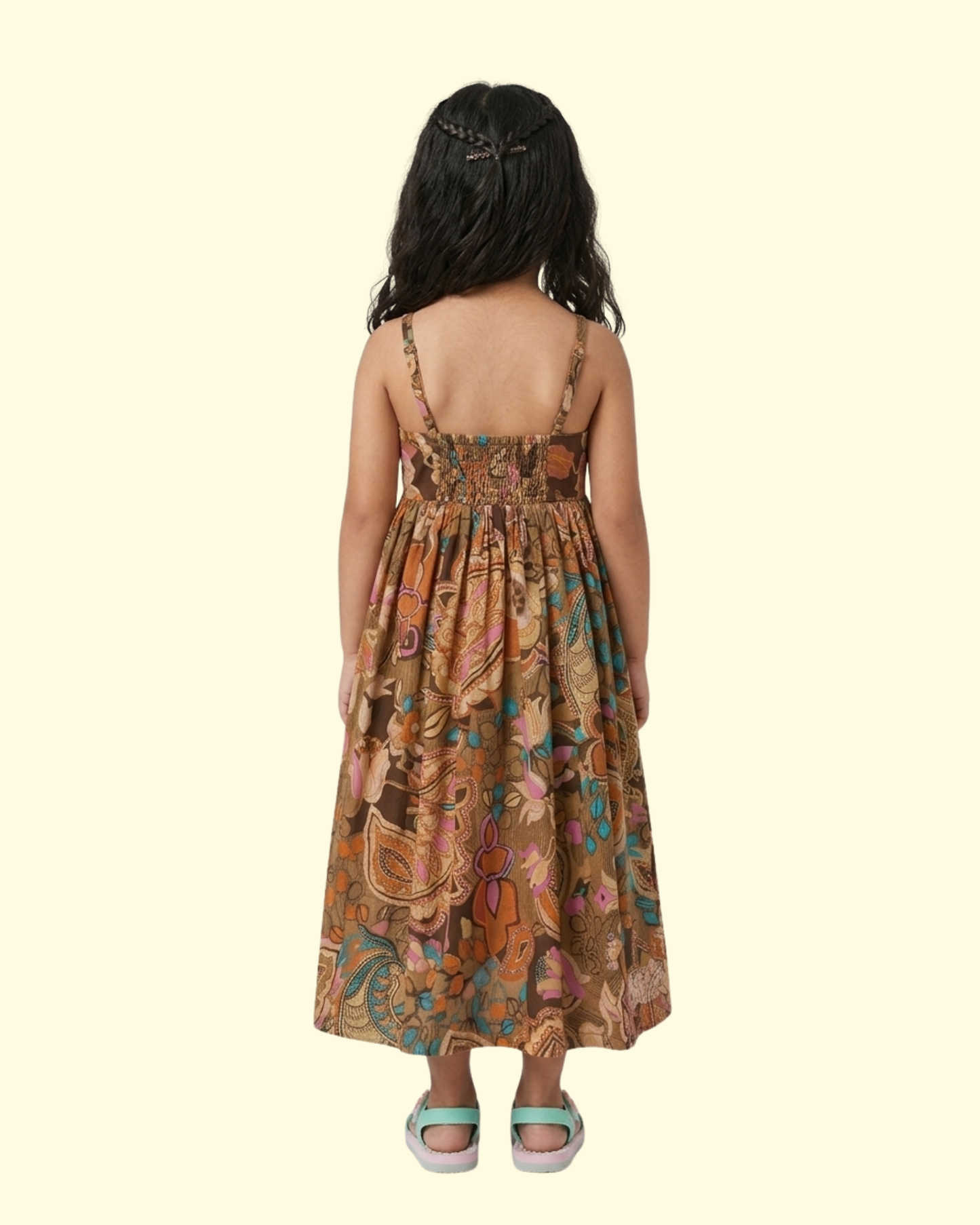 Boho Paisley Maxi Dress