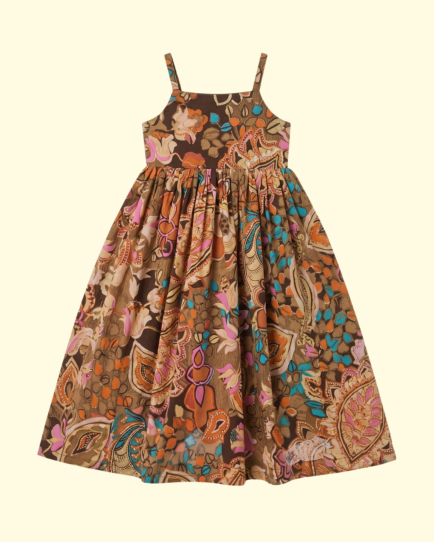 Boho Paisley Maxi Dress