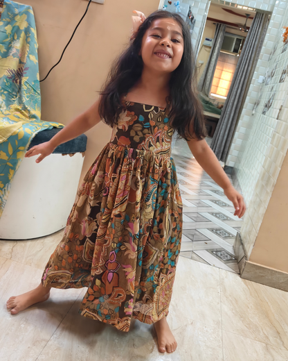 Boho Paisley Maxi Dress
