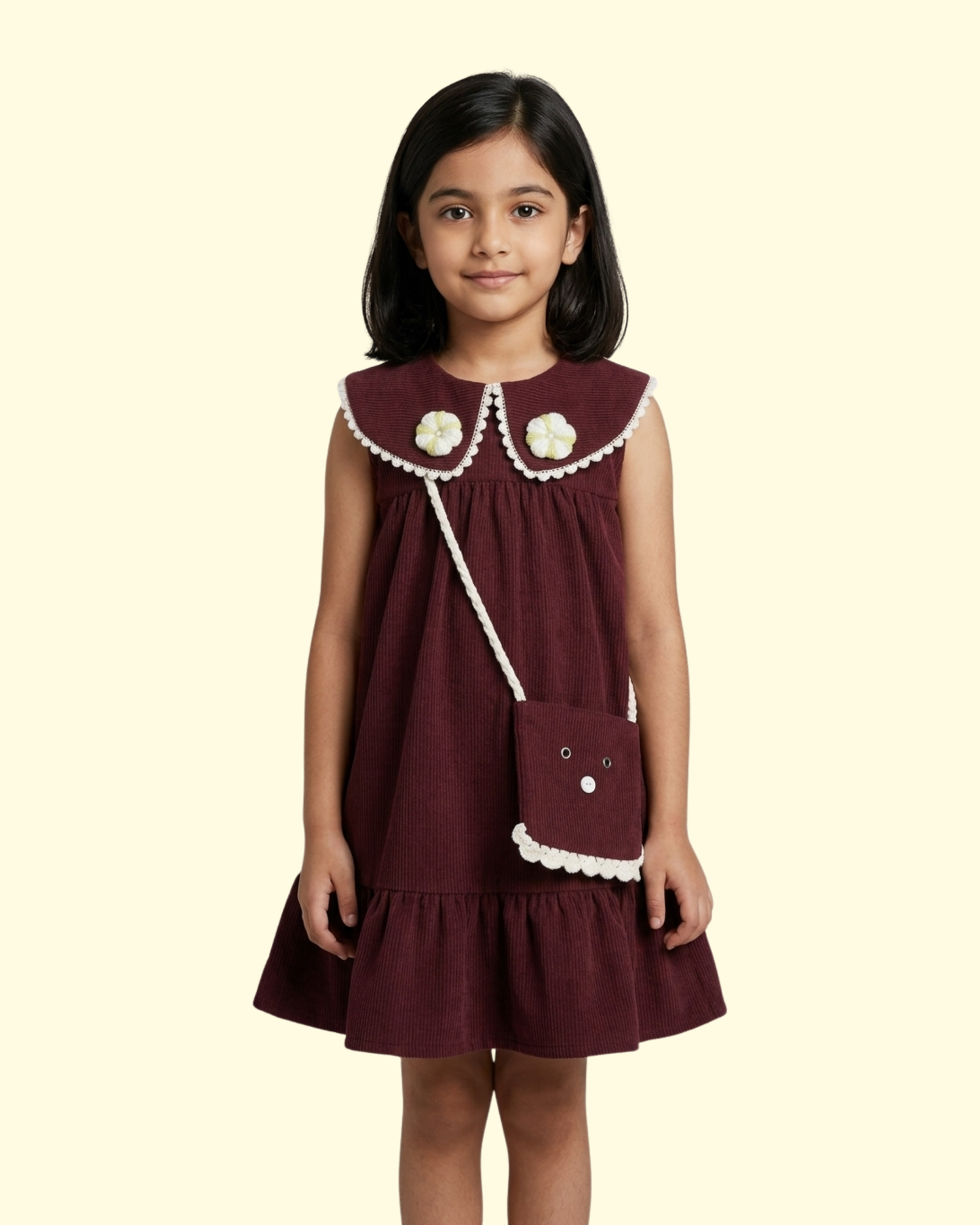 Cocoa Collar Bag Dress