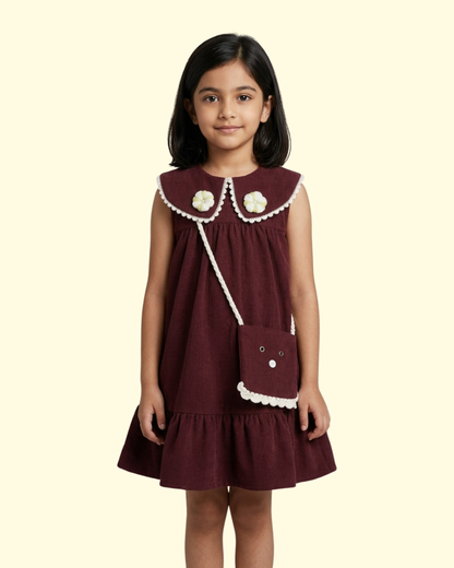 Cocoa Collar Bag Dress