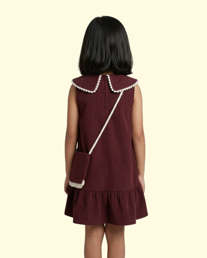 Cocoa Collar Bag Dress