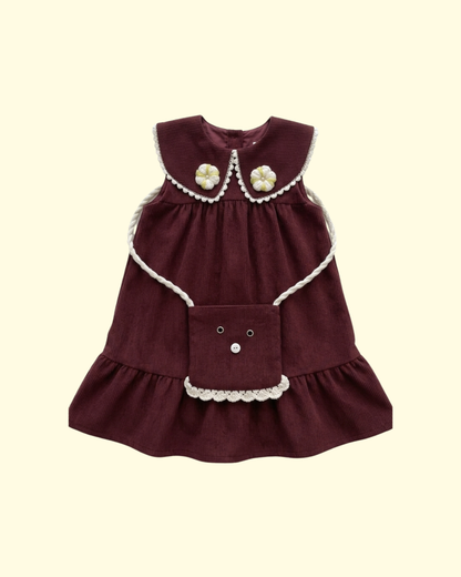 Cocoa Collar Bag Dress