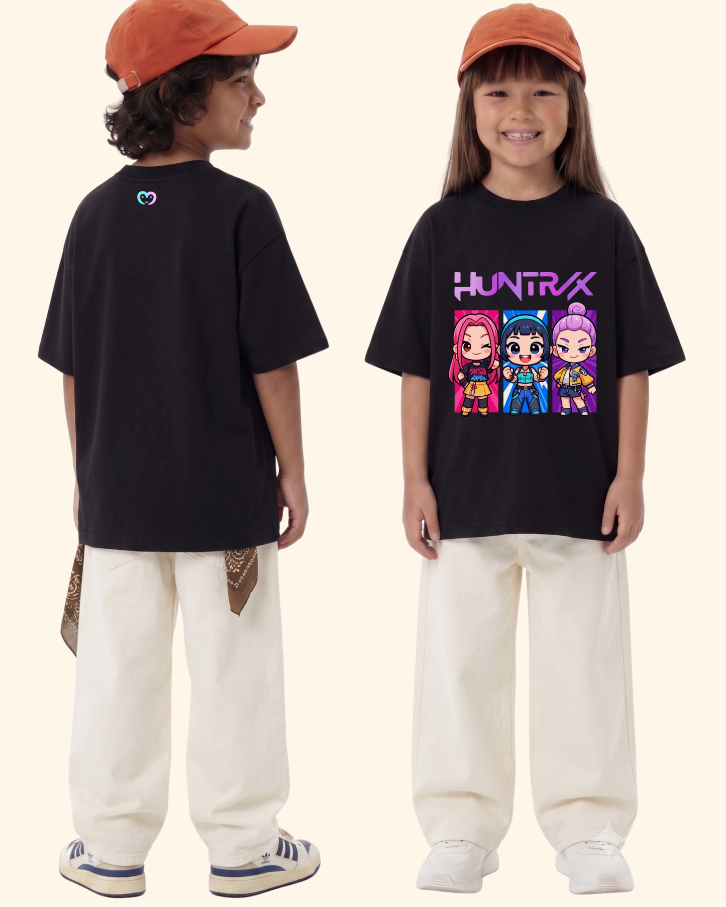 KPop Idol Hunter T-Shirt in Black Color by Creative Momaa