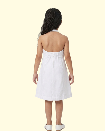 Bunny Carrot Halter Dress