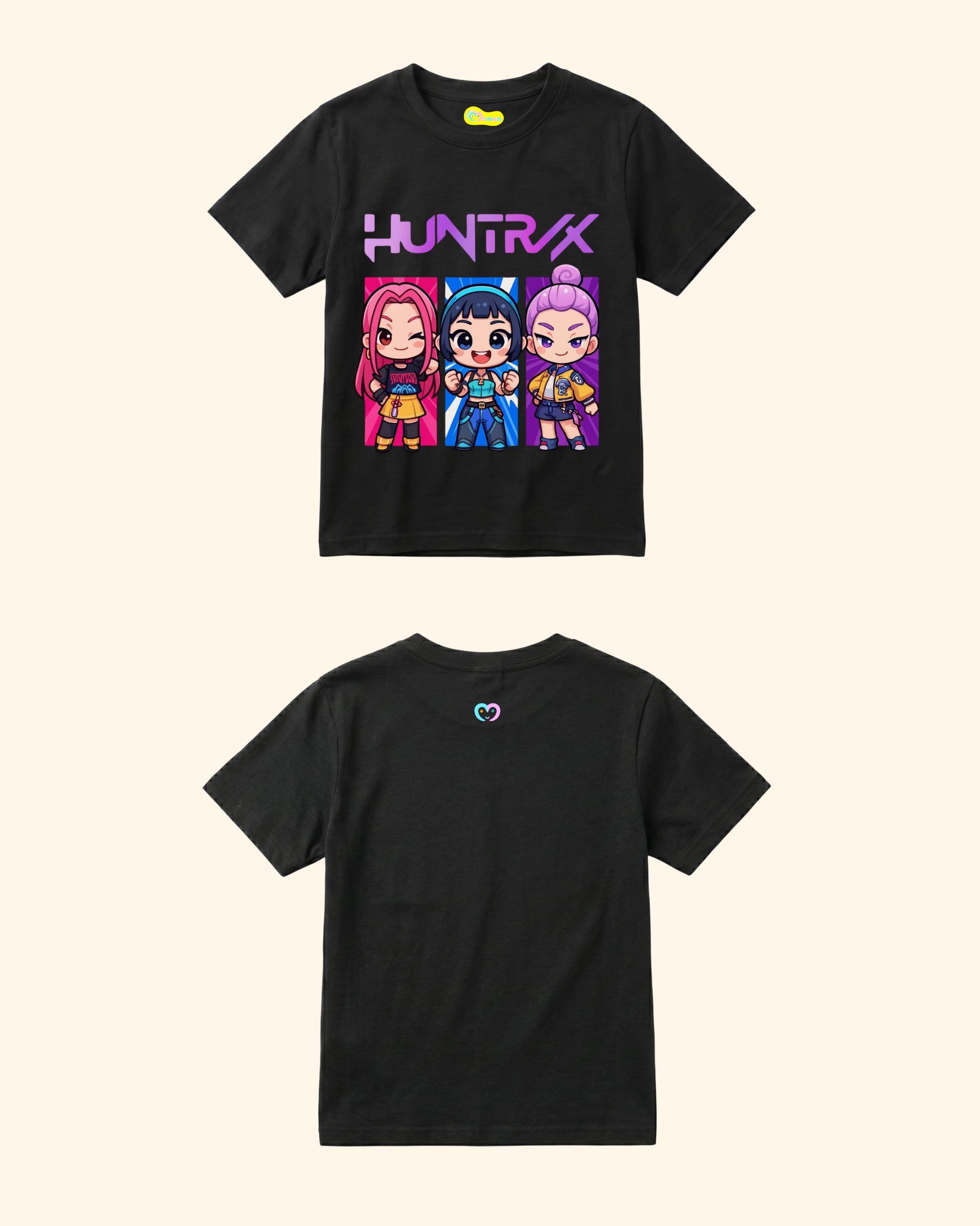 KPop Idol Hunter T-Shirt in Black Color by Creative Momaa