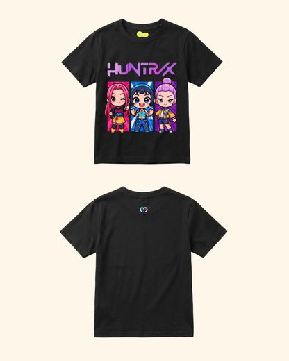 KPop Idol Hunter T-Shirt in Black Color by Creative Momaa