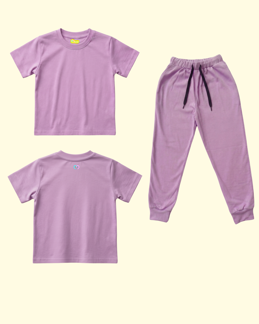 Lavender Customised Co-Ord Set preview mockup