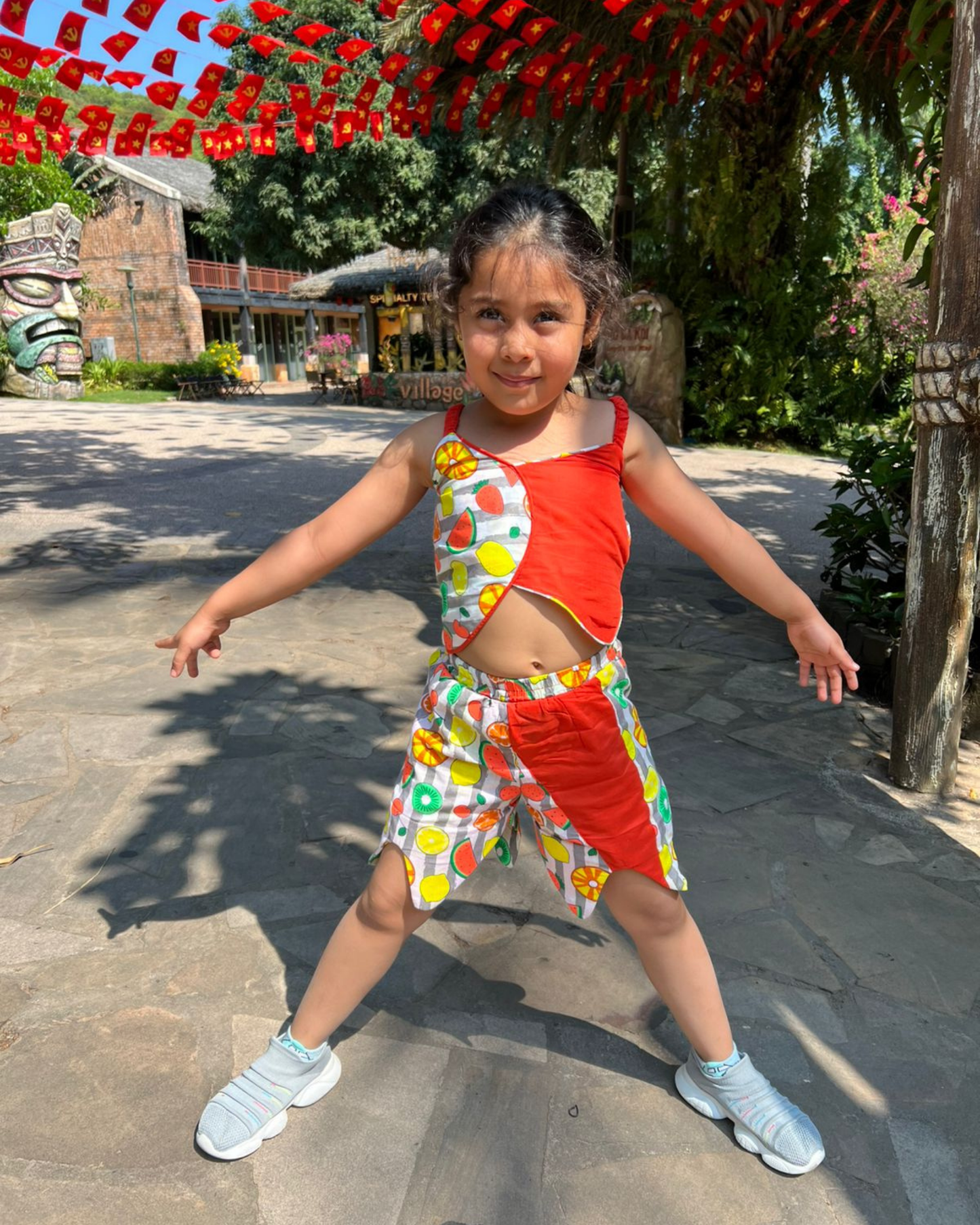 Fruit Splash Skirt Set