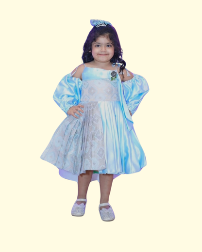 Aqua Princess Twirl Dress