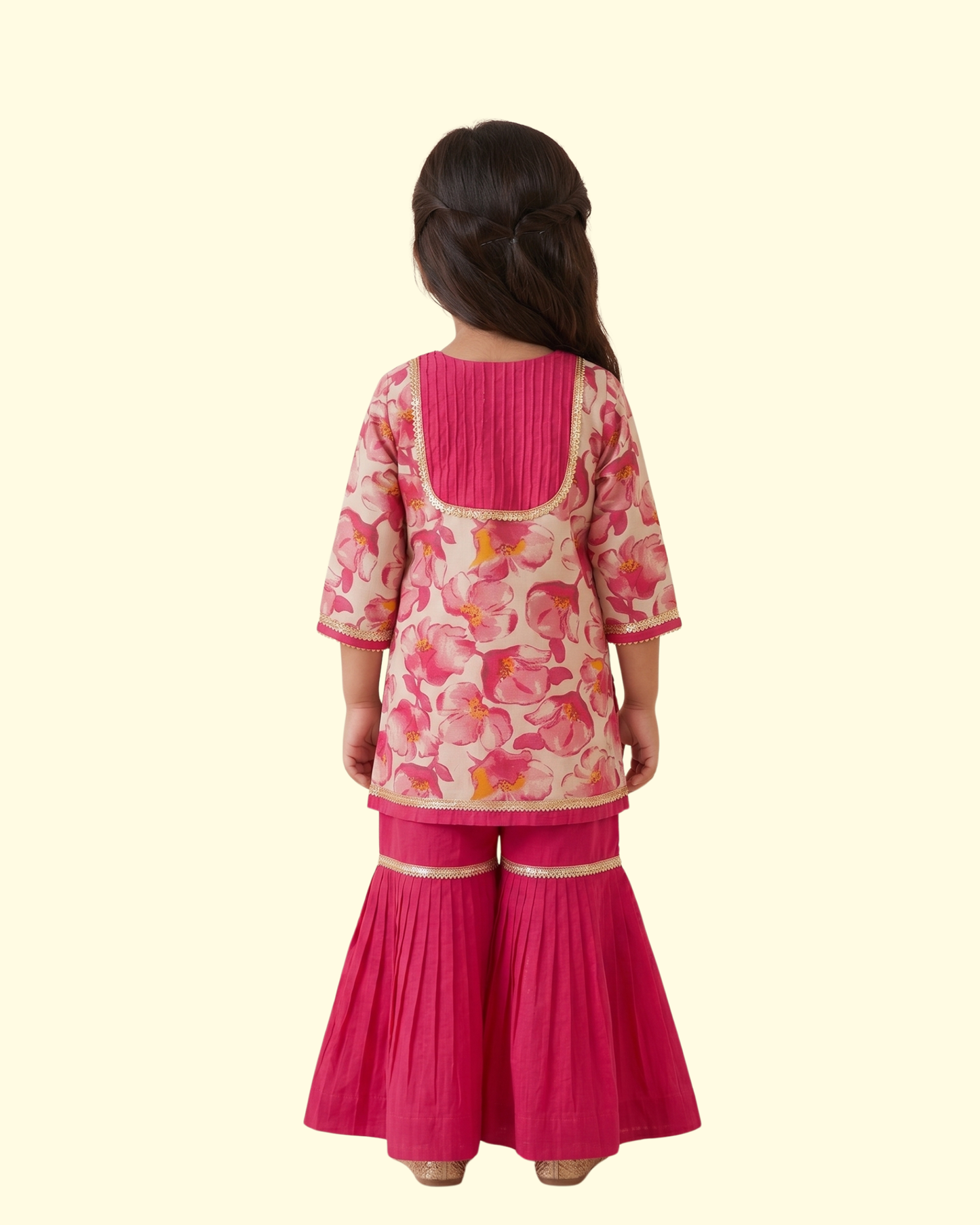Gulab Gharara Set