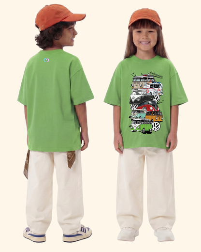 Retro Checkerboard Racer T-Shirt