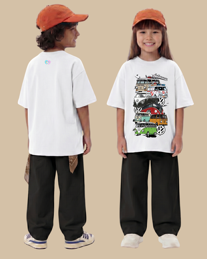 Retro Checkerboard Racer T-Shirt