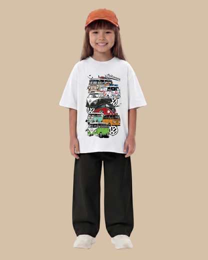 Retro Checkerboard Racer T-Shirt