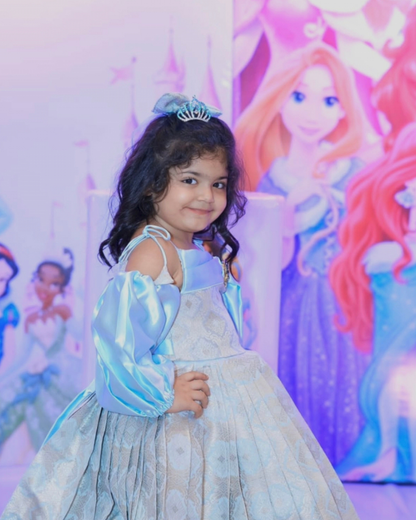 Aqua Princess Twirl Dress
