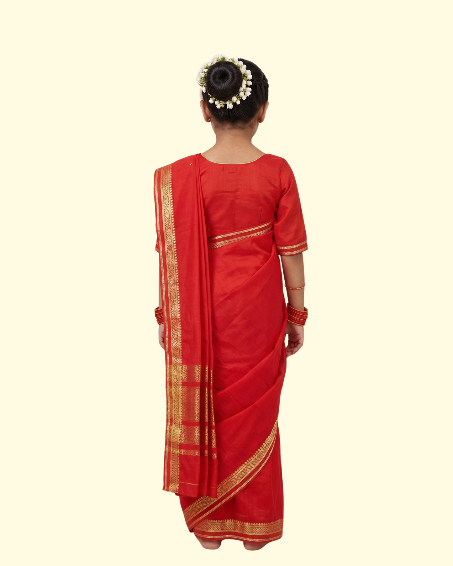 Laal Devi Saree Set