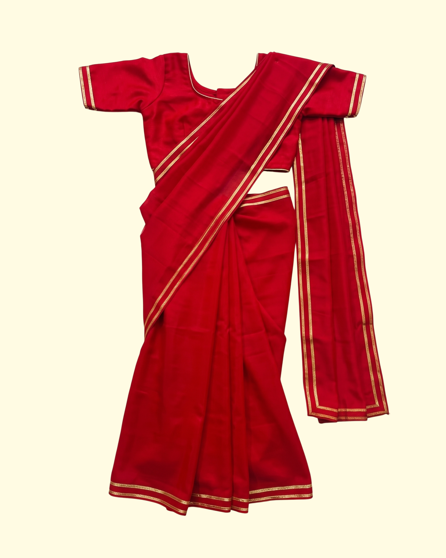 Laal Devi Saree Set