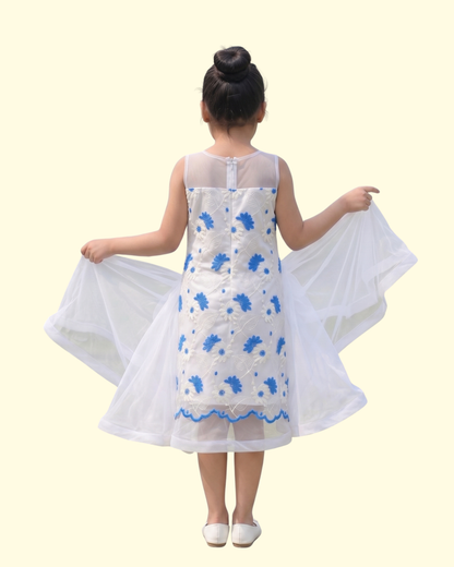 Blue Daisy Fairy Dress
