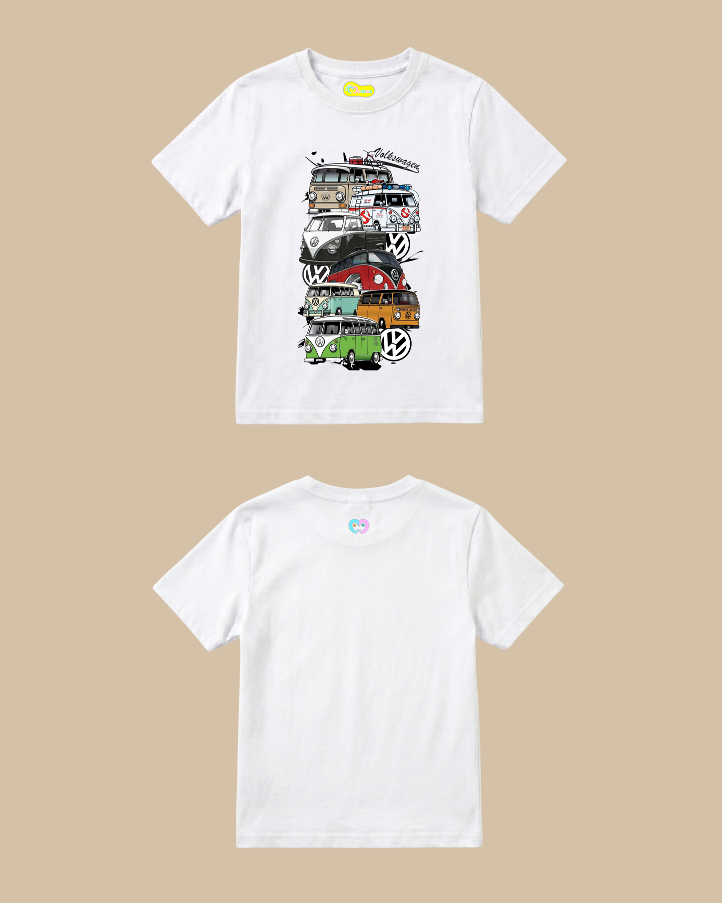 Retro Checkerboard Racer T-Shirt