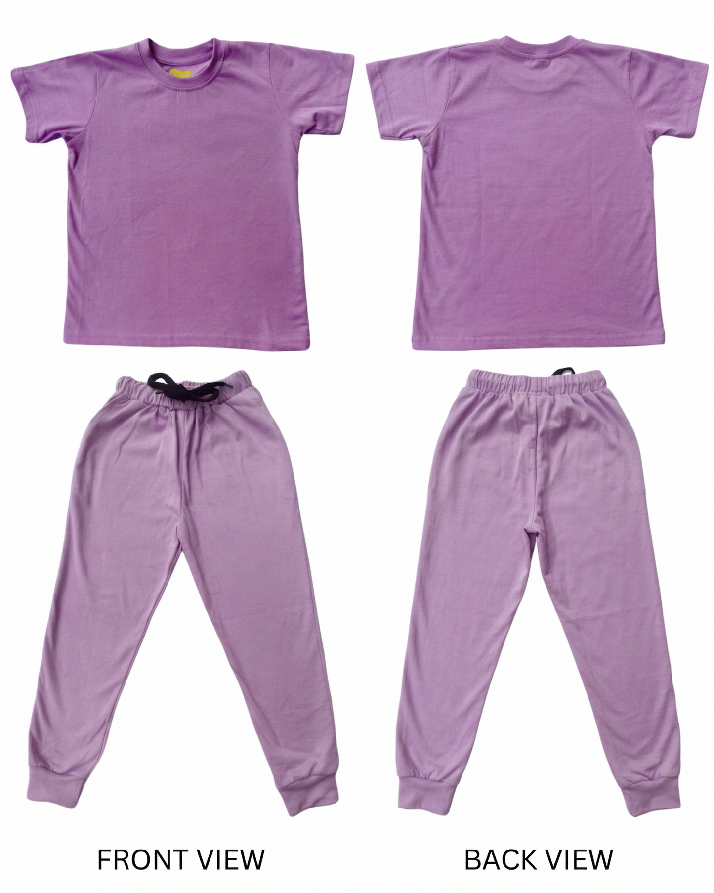 Kids Lavander Coord Set - Pants