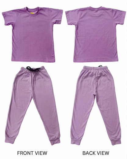 Kids Lavander Coord Set - Pants