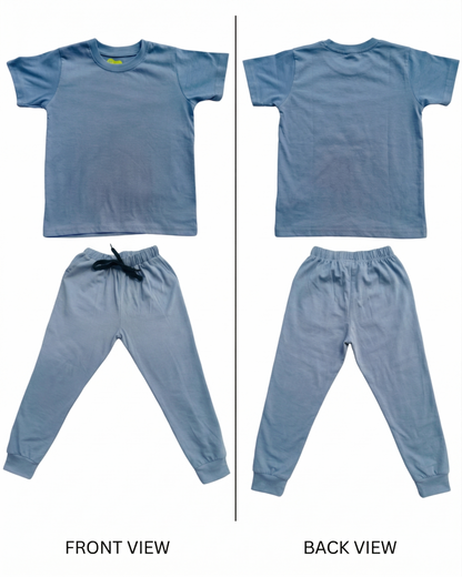 Kids Blue Coord Set - Pants