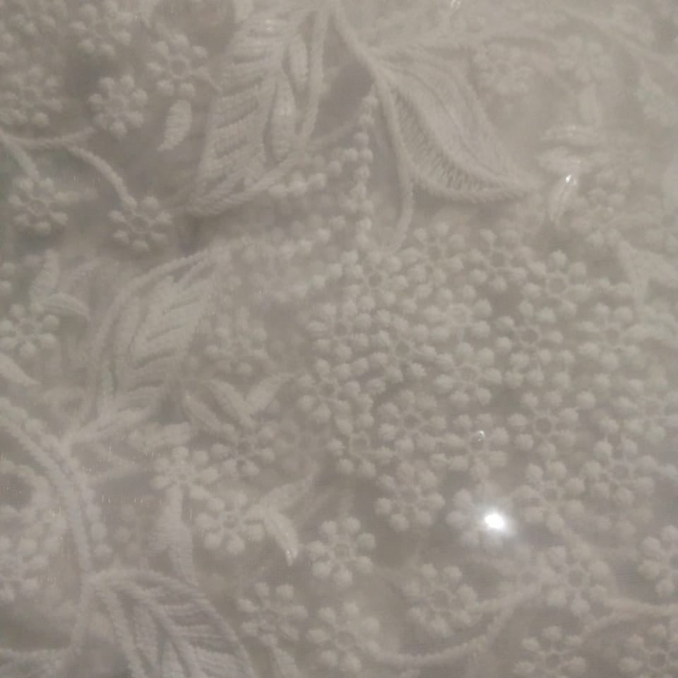 Unstiched floral suit cloths