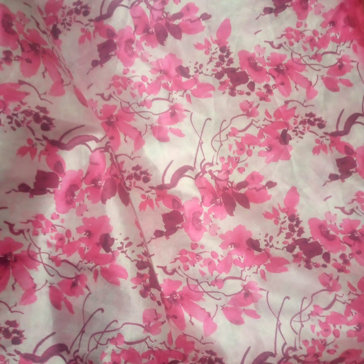 Unstiched floral suit cloths