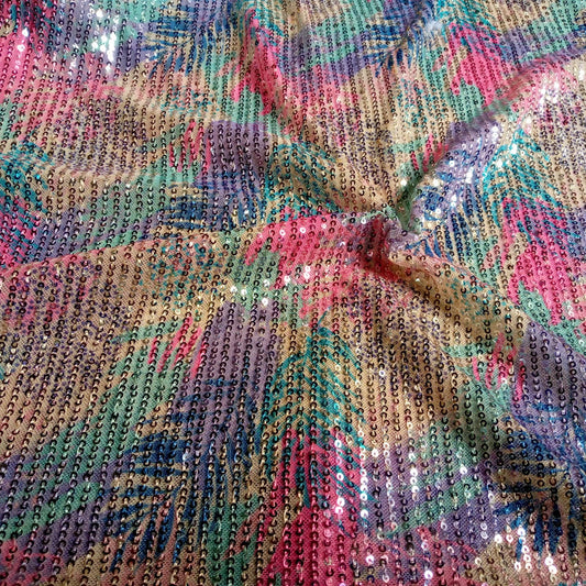 Unstiched floral suit cloths