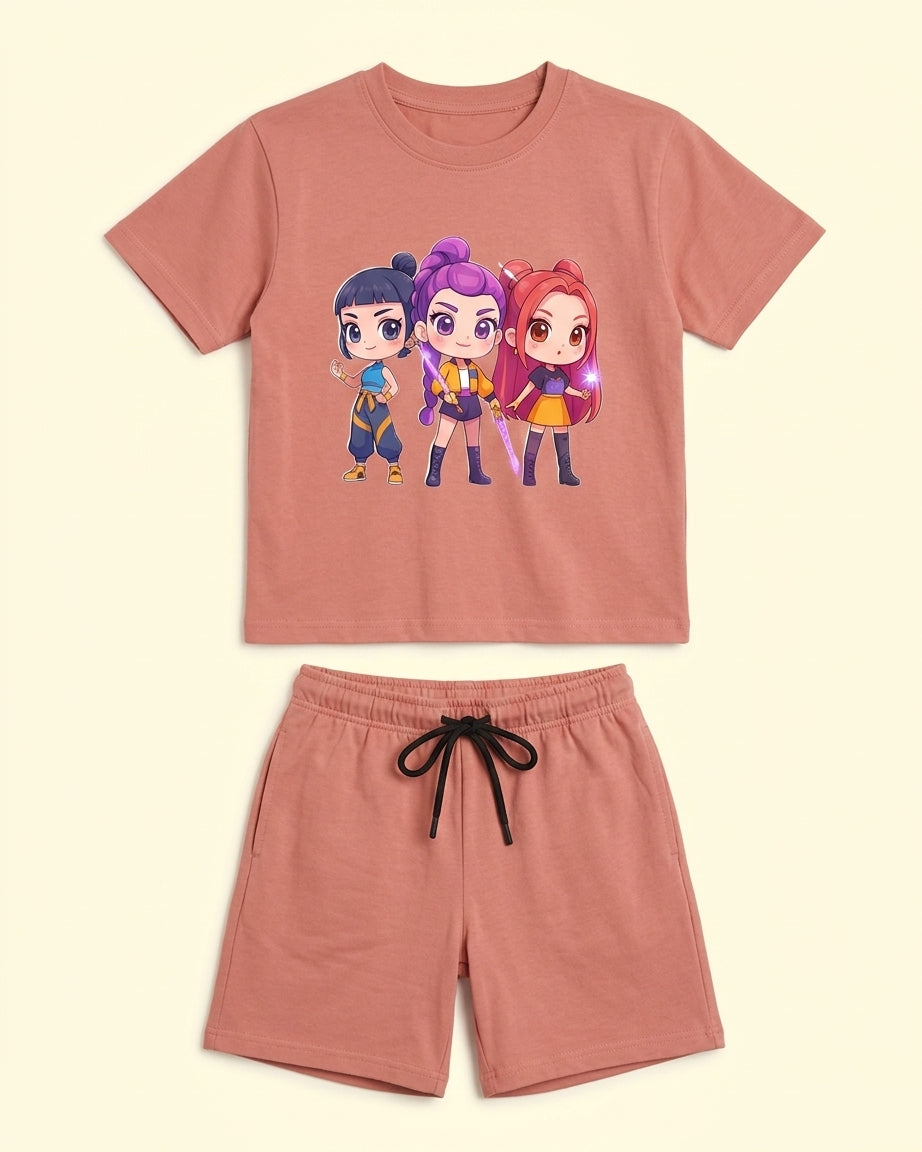 Pop Star Chase Co-Ord Set flat lay