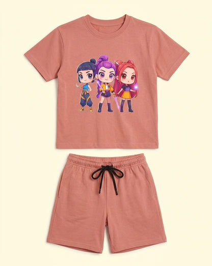 Pop Star Chase Co-Ord Set flat lay