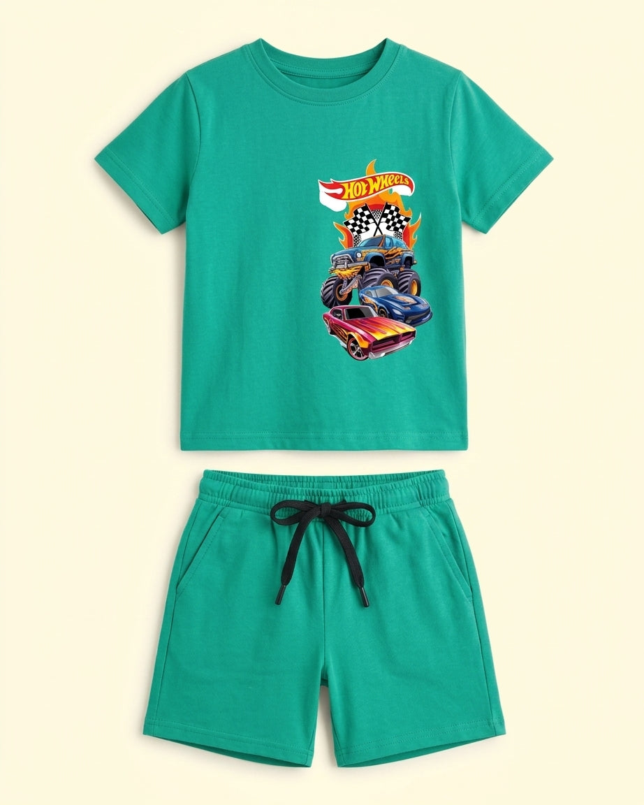 Race Track Rebels Co-Ord Set flat lay