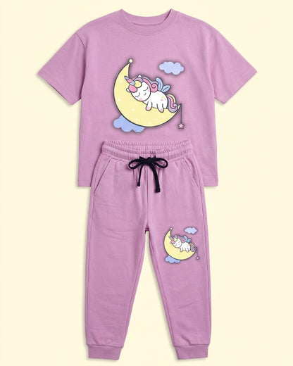 Unicorn Dream Spark Co-Ord Set flat lay