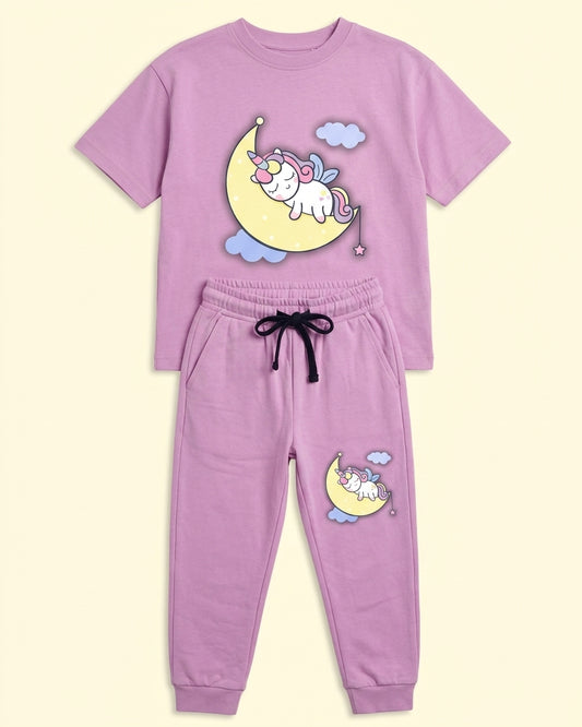 Unicorn Dream Spark Co-Ord Set flat lay