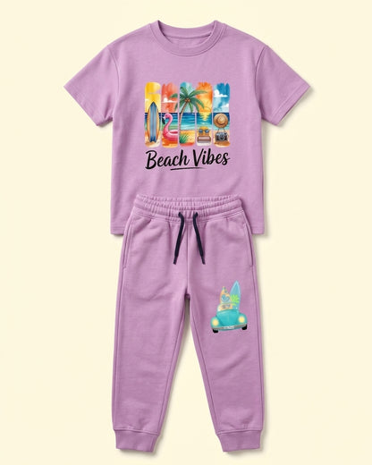 Vacation Vibes Co-Ord Set flat lay