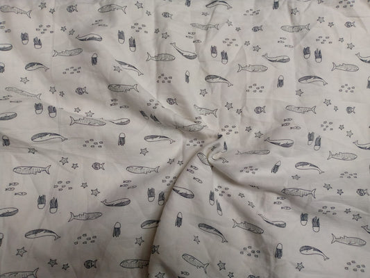 #2 Marine Doodle Cotton