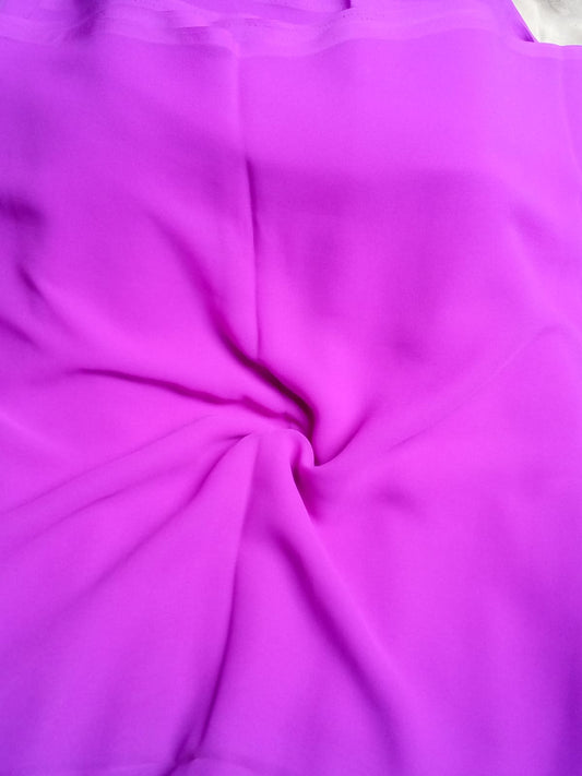 #3 Orchid Magenta Georgette
